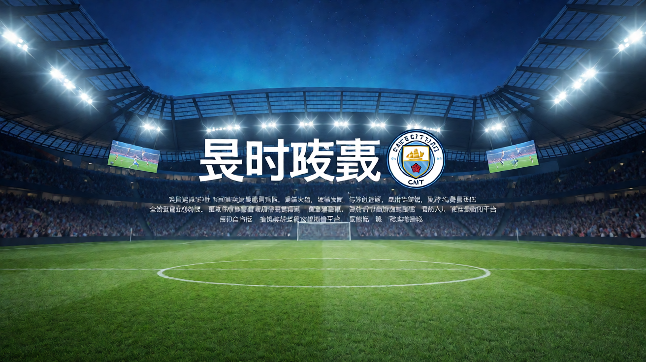 球速体育高清直播足球场夜景，灯光璀璨的现代化体育场馆
